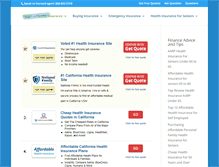 Tablet Screenshot of familyhealthinsurance365.com